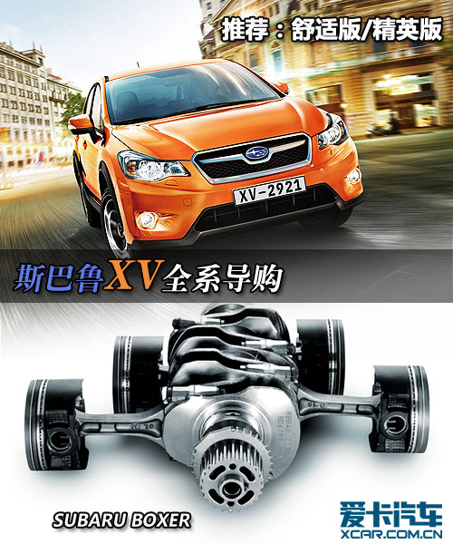 斯巴魯XV車(chē)型配置解析