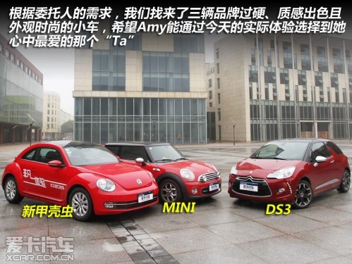 MINI、新甲殼蟲、DS3
