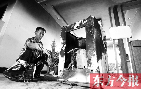 市民家中洗衣機(jī)自燃引發(fā)火災(zāi) 賣家只肯賠臺新洗衣機(jī)