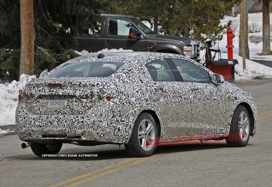 全新一代雪佛蘭科魯茲測(cè)試諜照 全新一代雪佛蘭科魯茲測(cè)試諜照