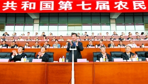 月16日，第七屆全國(guó)農(nóng)民運(yùn)動(dòng)會(huì)開幕式在南陽(yáng)市體育場(chǎng)隆重舉行