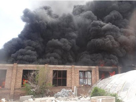 內(nèi)蒙古一鋼窗廠(chǎng)起火