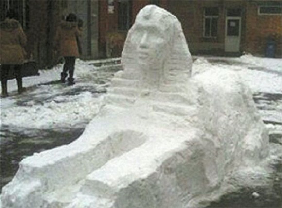 創(chuàng)意十足！日系列卡通雪人走紅