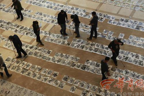 陜西高考美術(shù)閱卷現(xiàn)場曝光 陜西高考美術(shù)閱卷現(xiàn)場曝光