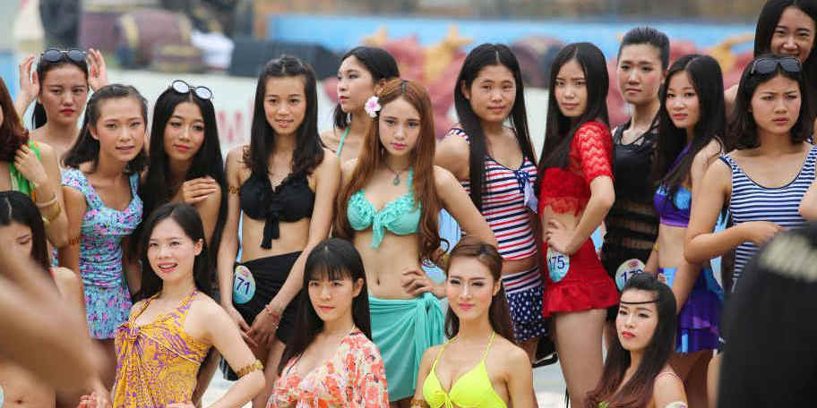 廣西?；ㄐ２荽筚?選手被批“顏值低”