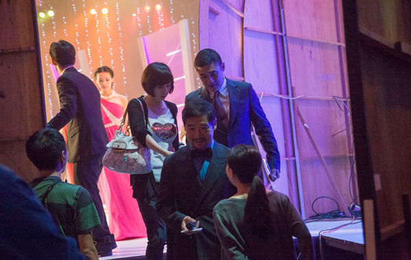 張國(guó)立在活動(dòng)現(xiàn)場(chǎng)。