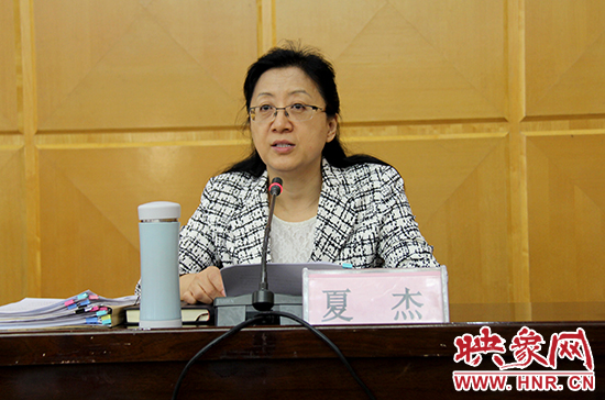 河南省委常委、組織部部長(zhǎng)夏杰