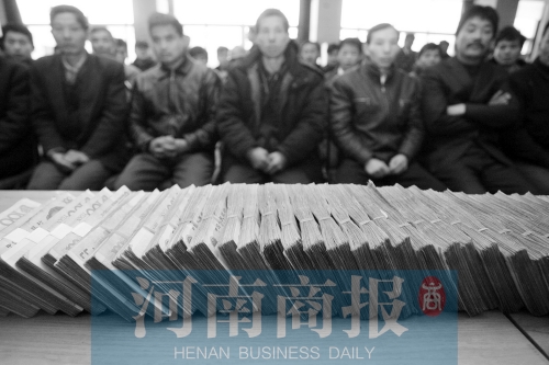 打擊拖欠農(nóng)民工工資，鄭州今年又出狠招（資料圖）河南商報記者 王春勝/攝