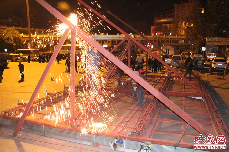 拆除現(xiàn)場。