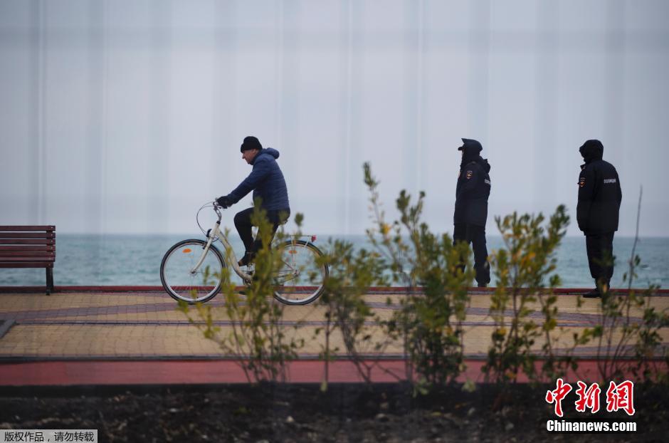 當地時間1月29日，俄羅斯索契，2014年索契冬奧會，俄羅斯軍方在奧林匹克公園周邊部署放空導彈系統。