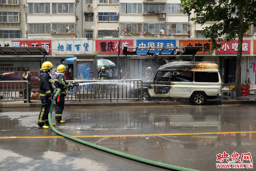 火災(zāi)現(xiàn)場。