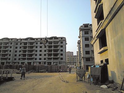 　適園雅居小區(qū)，已建起13棟住宅樓。