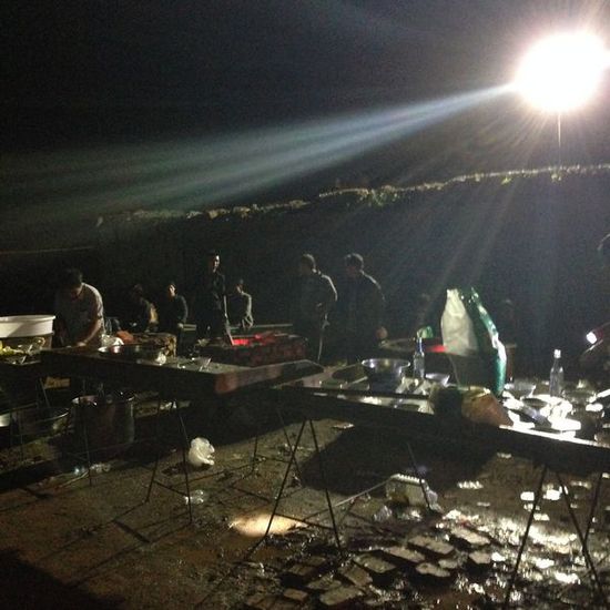 龍頭山鎮(zhèn)災民安置點。澎湃新聞 程藝輝 圖