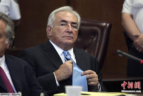 資料圖：前國(guó)際貨幣基金組織總裁斯特勞斯-卡恩。