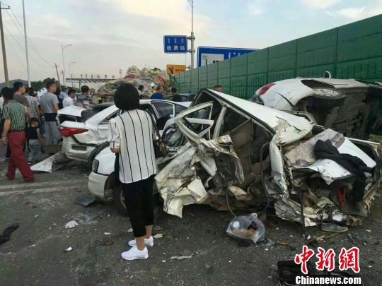 圖為事發(fā)現(xiàn)場(chǎng)。