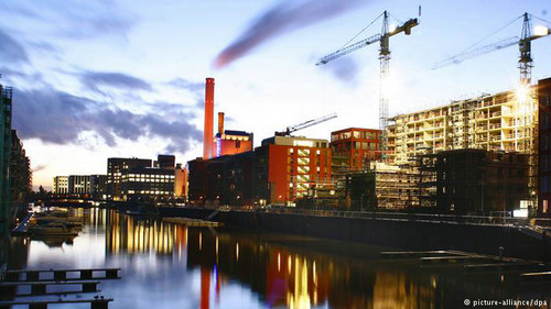 資料圖片：德國法蘭克福。（德國之聲電臺網(wǎng)站）