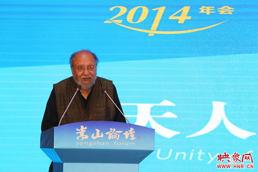 世界著名印度社會(huì)思想家阿希斯·南迪演講。