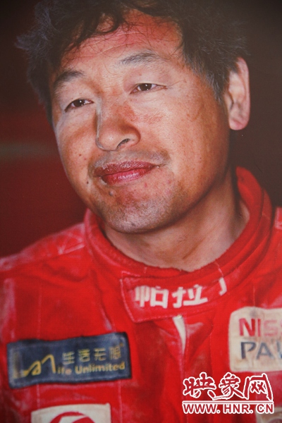 盧寧軍賽場(chǎng)的一刻。