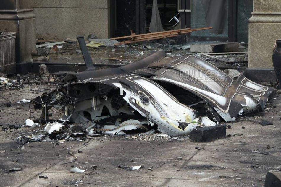 　事發(fā)現(xiàn)場(chǎng)。（網(wǎng)友供圖）