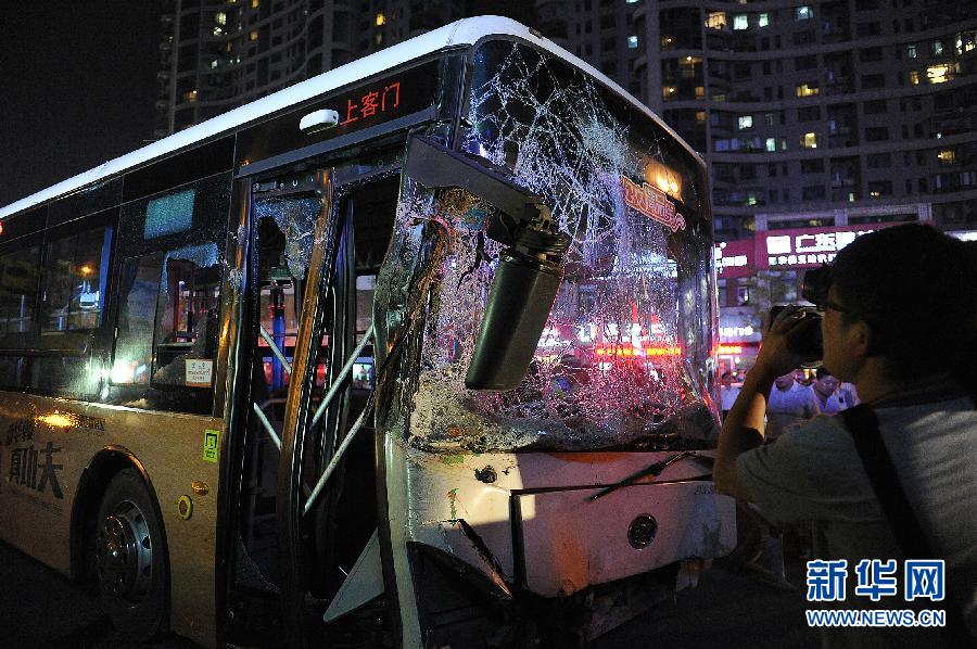 這是5月20日拍攝的事故發(fā)生現(xiàn)場。