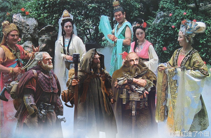 網(wǎng)友PS“中土東土聯(lián)誼會(huì)” 畫風(fēng)優(yōu)美毫無違和感 網(wǎng)友PS“中土東土聯(lián)誼會(huì)” 畫風(fēng)優(yōu)美毫無違和感