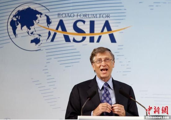 資料圖：美國(guó)首富比爾·蓋茨。中新社發(fā) 張浩 攝