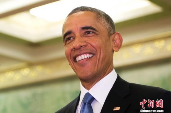 資料圖：美國總統(tǒng)奧巴馬。中新社發(fā) 廖攀 攝