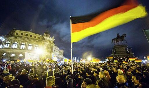 示威現(xiàn)場(chǎng)。