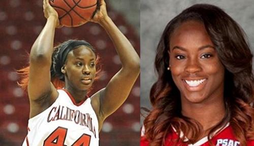 圖為加拿大籍女子籃球運(yùn)動(dòng)員克拉克（Shanice Clark）。