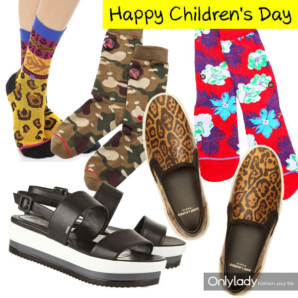 卡通印花最減齡 傘裙時(shí)髦過(guò)六一