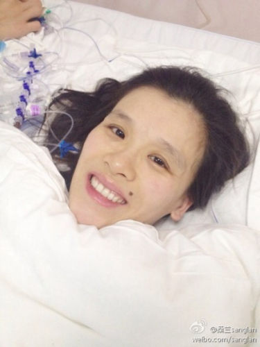 　圖片來(lái)源;桑蘭微博。