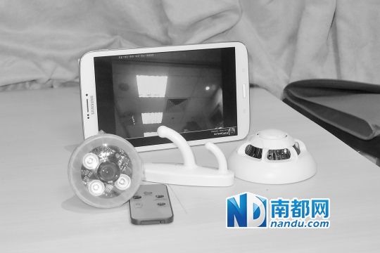 香港民建聯(lián)從市面購買到的偷拍儀器。