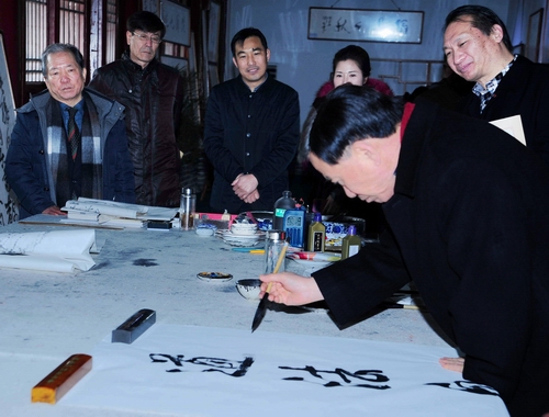 韓國訪問團參觀鹿邑縣老子故里感到非常震撼 韓國訪問團參觀鹿邑縣老子故里感到非常震撼