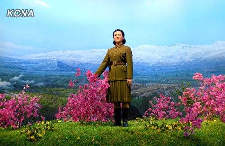 金正淑蠟像 金正淑蠟像