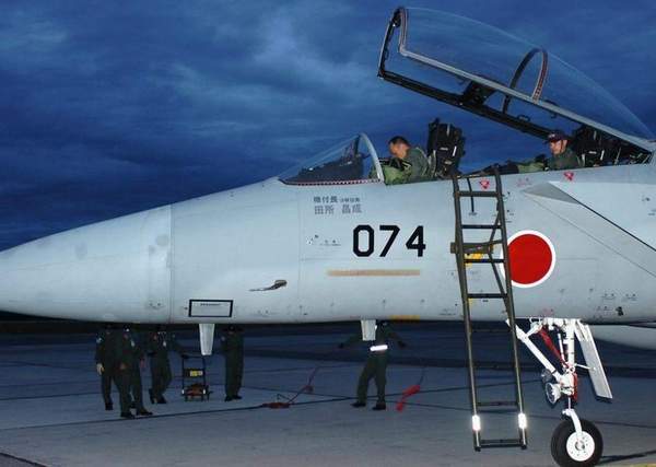 日本的F-15戰(zhàn)斗機(jī)。