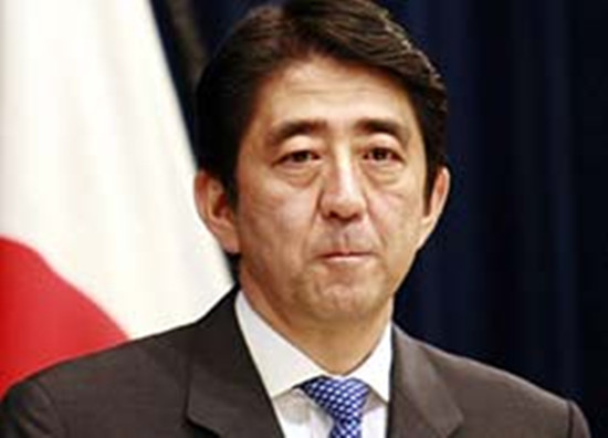 原文配圖：日本首相安倍晉三。