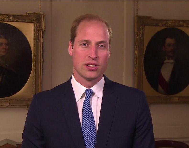 威廉王子新春拜年！