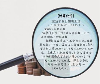 2014年五一加班工資怎么計(jì)算？