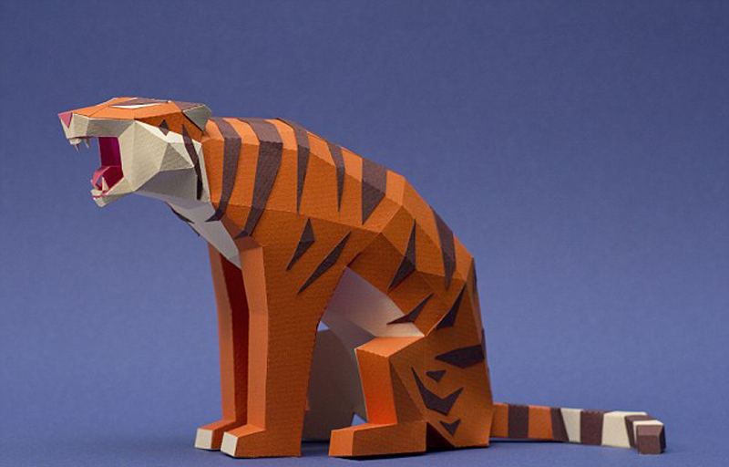 阿根廷情侶秀超凡折紙藝術(shù):野生動物惟妙惟肖 阿根廷情侶秀超凡折紙藝術(shù):野生動物惟妙惟肖